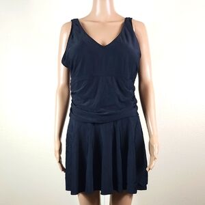 Black Plus Size Swim Dress